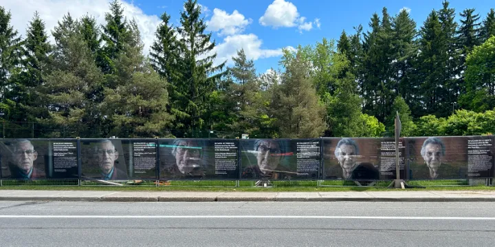 80 Faces, 80 Years: Art at new campus site honours Dutch liberation and connections to Canada 