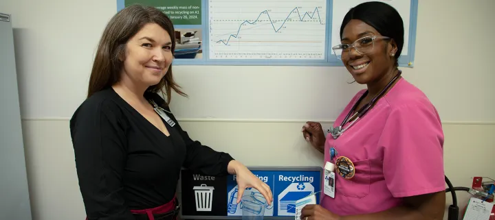 Ces infirmières vous invitent à recycler leur idée