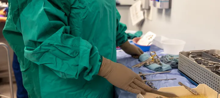 Nouvelles blouses : bientôt des salles d’opération plus écologiques