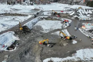 Visite du chantier du nouveau campus, deuxième partie : l’hôpital
