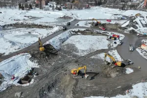 Visite du chantier du nouveau campus, deuxième partie : l’hôpital