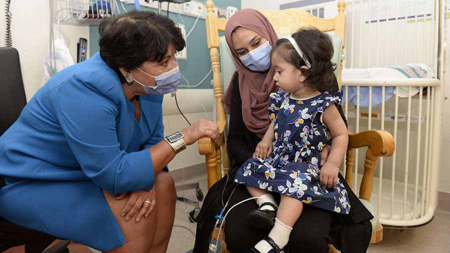 Dr. Karen Fung-Kee-Fung with baby Ayla