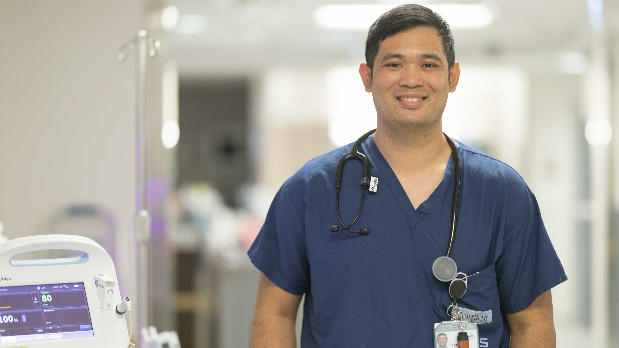 Renz Jerome De la Cruz, RN, Emergency Department, General Campus