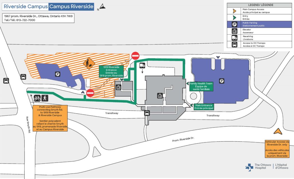 Riverside campus map