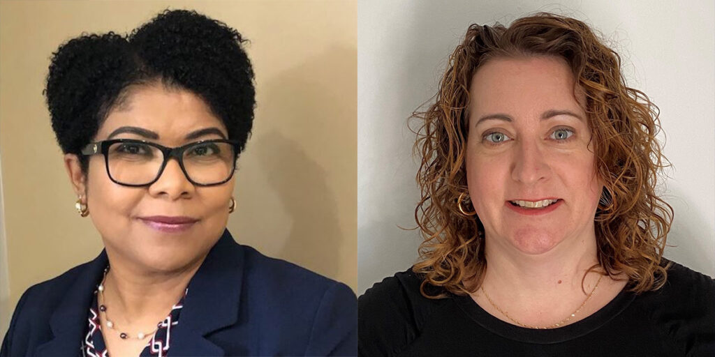 Dr. Yaa Amankwah, Physician at The Ottawa Hospital, and Lisa Manninen, Occupational Therapist at The Ottawa Hospital.