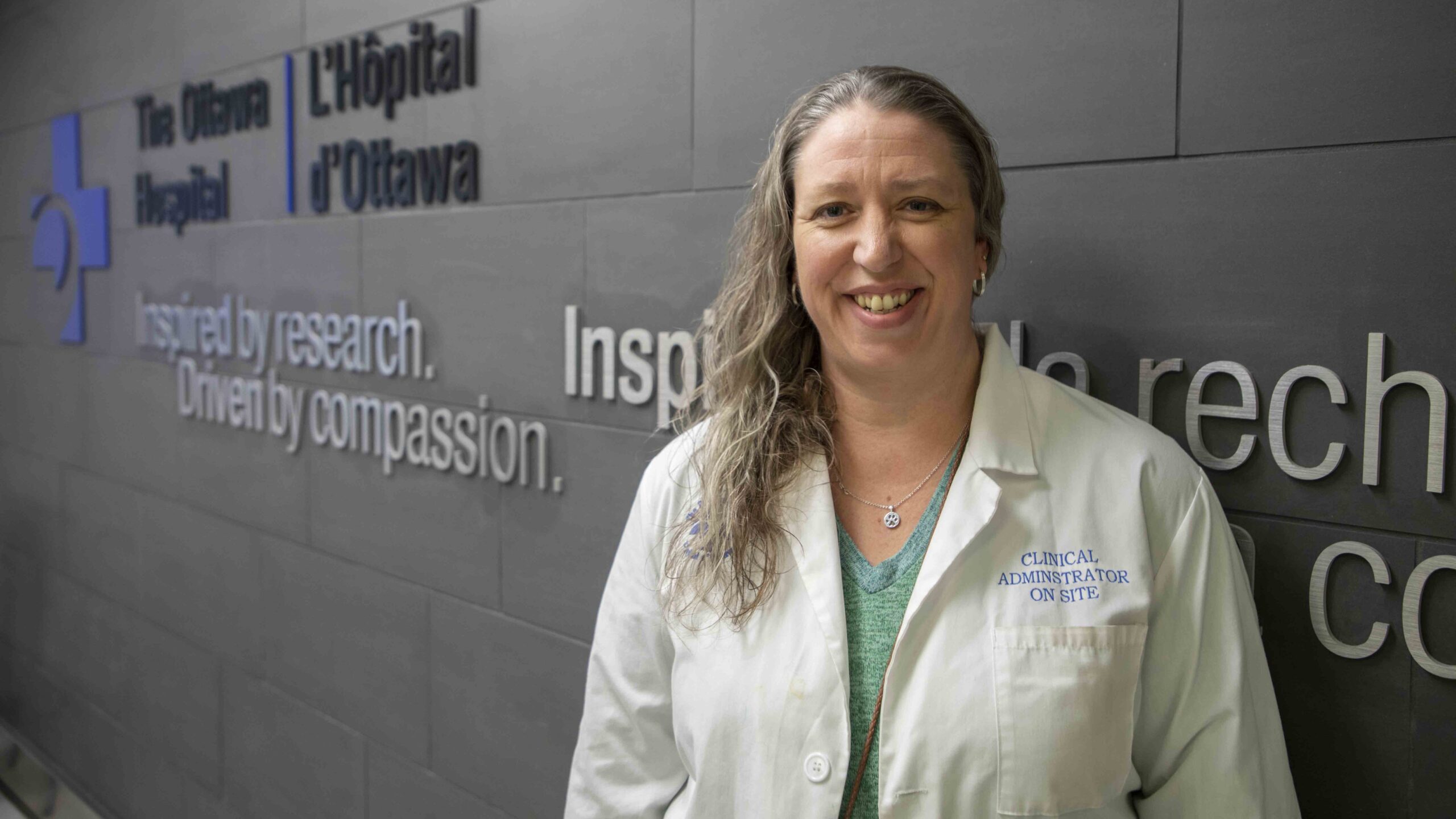 Amy Coleman, Clinical Administrator on Site