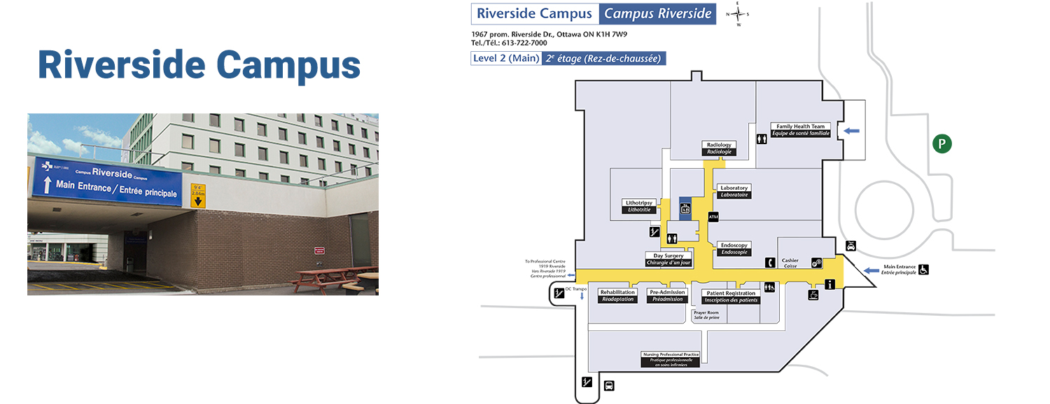 Riverside Campus Map 